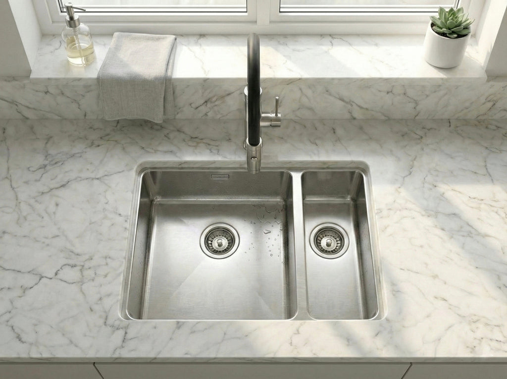PRO 1.5 Bowl Undermount Kitchen Sink Stainless Steel - Left Hand