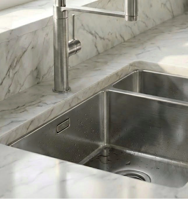 PRO 1.5 Bowl Undermount Kitchen Sink Stainless Steel - Left Hand